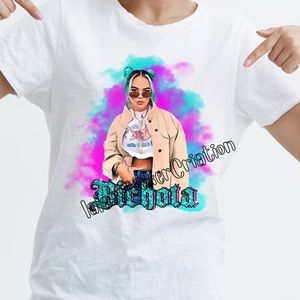 Karol G Bichota - HTV Iron Ready to Press Transfer Sheet- SHIRT NOT INCLUDED